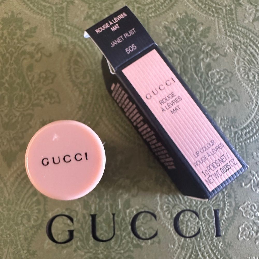 Gucci Rouge à Lèvres Mat Lipstick - Janet Rust 505 Gucci Rouge à Lèvres Lipstick - Picture 13 of 17